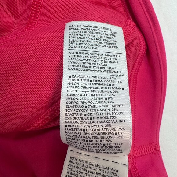 EUC Athleta Full Zip Jacket Pink Size M - Picture 6 of 8